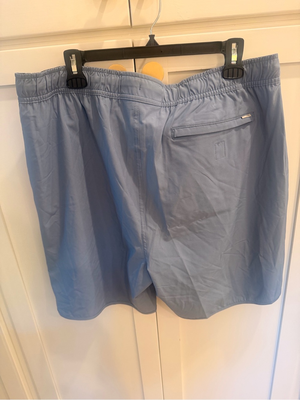 Vuori Light Blue Elastic Waist Swim Trunks with Drawstring! - Picture 7 of 9